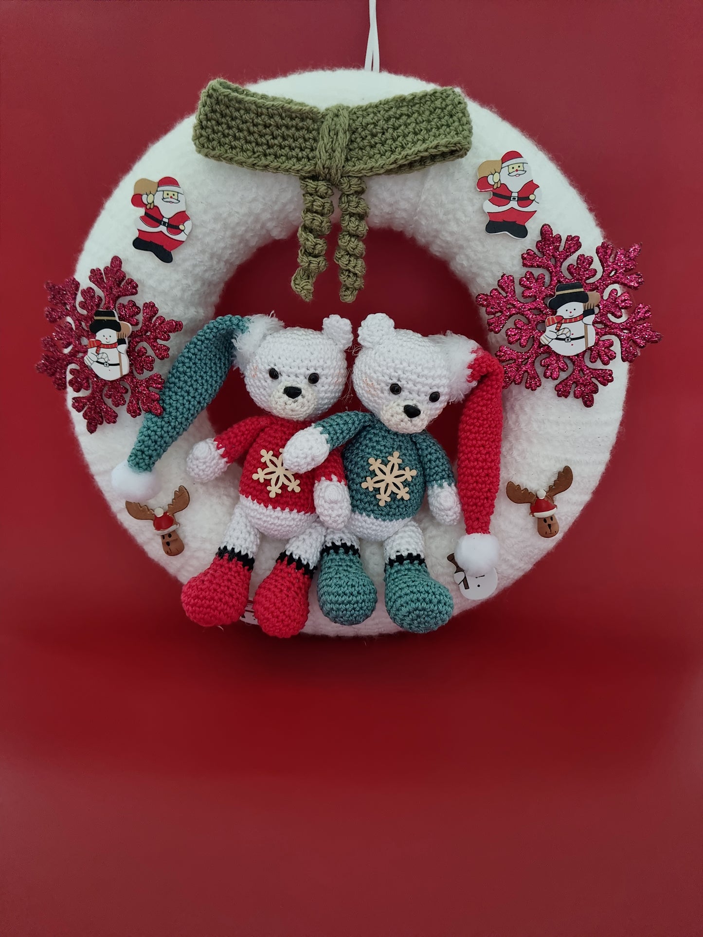 Twee beertjes in een krans ❤️