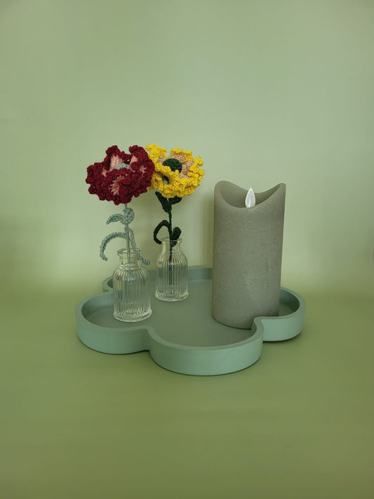 Handgehaakte Bloemen – Set van 2